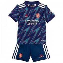 Camisola Arsenal Criança Equipamento Terceiro 2021-2022 Manga Curta